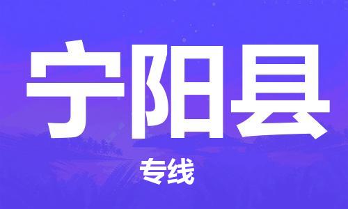 石家庄到宁阳县物流公司/石家庄到宁阳县物流专线