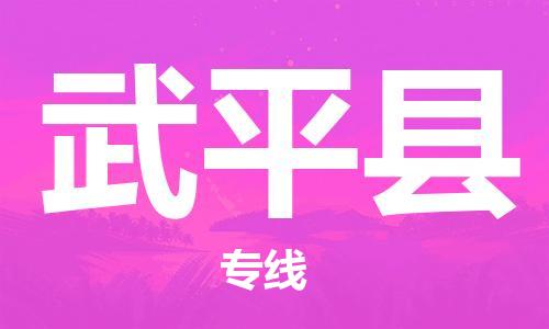 石家庄到武平县物流公司/石家庄到武平县物流专线