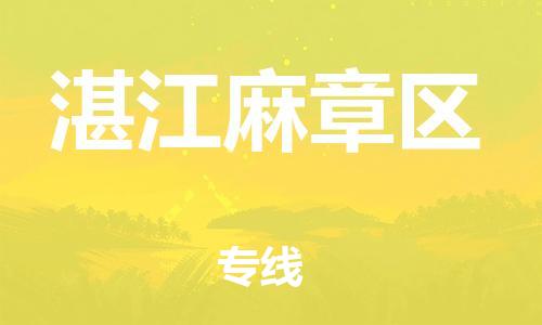 石家庄到湛江麻章区物流公司/石家庄到湛江麻章区物流专线
