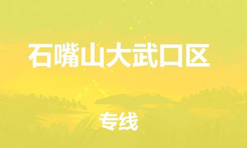 石家庄到石嘴山大武口区物流公司/石家庄到石嘴山大武口区物流专线